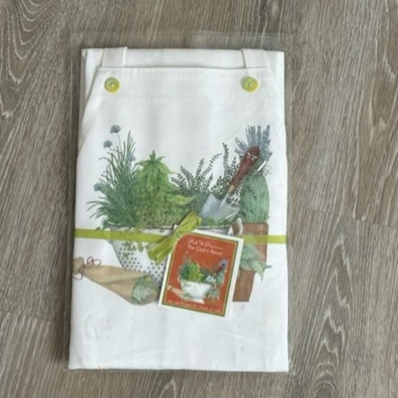 Mary Lake Thompson Herbs de Province Apron - Picture 1 of 5